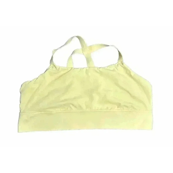 Athleta Pale green Warrior Twist Long Line Sports bra D-DD Size 3X - Picture 3 of 6
